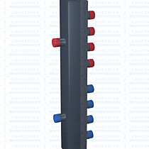 ГРУ40-4В сталь с 2-мя кронштейнами (гидрострелка) "RISPA"