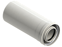 Удлинитель L=1m ,ф 60/100mm.Condensing
