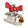Кран шар. BASE, рукоятка бабочка 3/4" вн.-вн. Кран шар. BASE, рукоятка бабочка 3/4" вн.-вн.