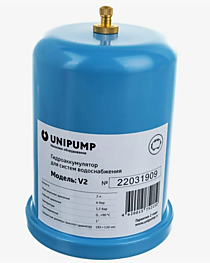 Бак расширительный UNIPUMP для водоснабжения 2л. синий