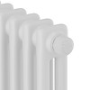 Дизайн-радиатор Royal Thermo Insignia VC2180 - 14 секц. RAL9016 (белый, нижнее подключение, 2828Вт)