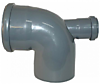 Отвод канализационный (назад) (110х110х50х90°)