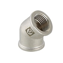 Угольник 45°, 1/2" вн.-вн.