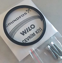 Адаптер для подключение насоса Grundfos-Wilo (прокладка+болты)