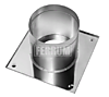 Потолочно проходной узел (430/0,5 мм) max t=200° C Ф200 {хром}