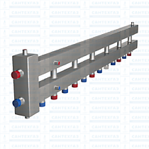 ГРУ+КМГ 60-7ВН нерж 304 матов. с 3-мя кронштейнами